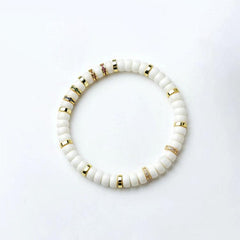 White Jade Bodhi Beads